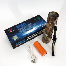 Ліхтарик світлодіодний для туриста Bailong, Світильник пило-вологозахищений, Армійські тактичні ліхтарі HV-74