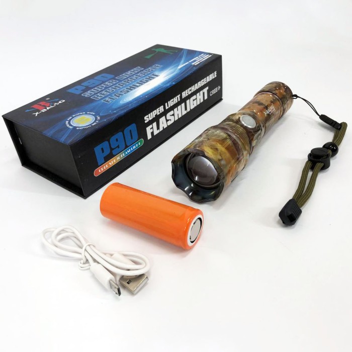 Тактичні ліхтарі акумуляторні, Невеликий ручний ліхтар, Ліхтар ручний металевий, Потужні ліхтарики ZW-61