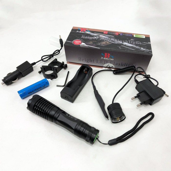 Армійські тактичні ліхтарі Bailong Police BL-Q8837-T6, Ліхтарик військовий, Алюмінієвий ліхтар 18650 NY-66