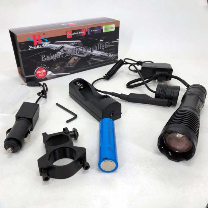 Ліхтар акумуляторний LED ліхтар Військовий тактичний Оригінальний кишеньковий ліхтарик NT-65