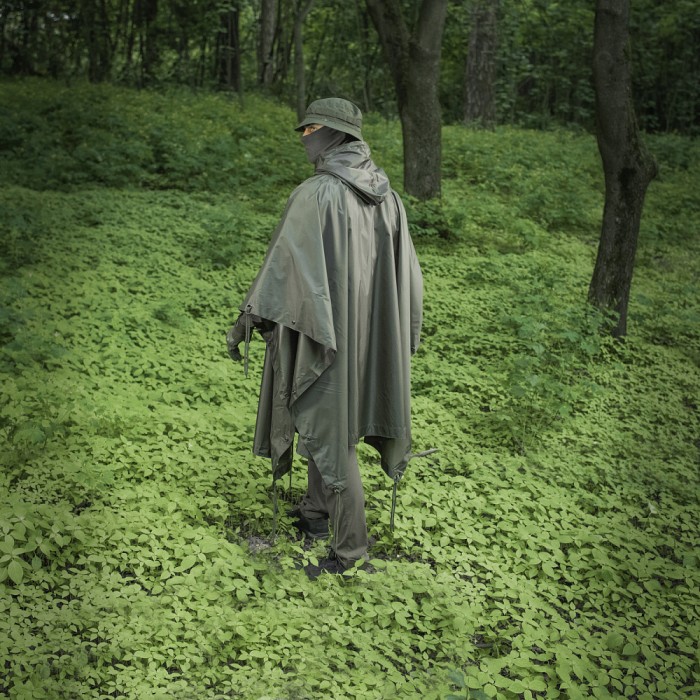 Пончо дождевик всу, Качественный дождевик пончо плащ-палатка, Дощовик мультикам армійський, Плащ намет OS-74