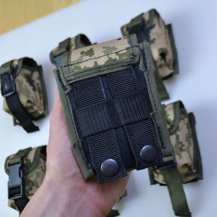 Підсумок під гранату з кордури піксель MOLLE для гранати тактичний EQ-49