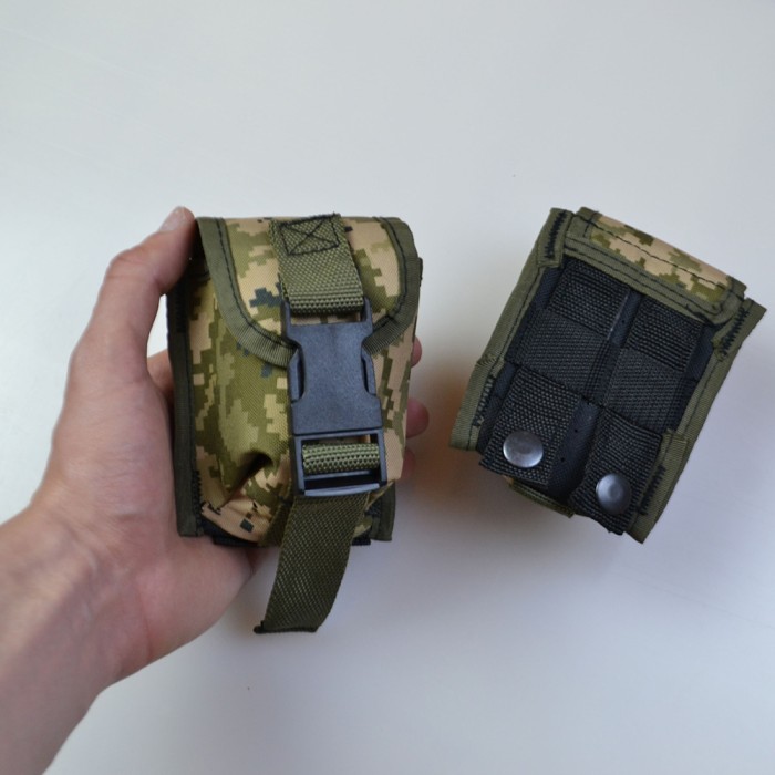 Підсумок під гранату з кордури піксель MOLLE для гранати тактичний EQ-49