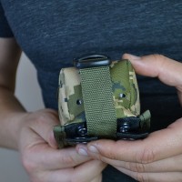 Підсумок під гранату з кордури піксель MOLLE для гранати тактичний QI-10