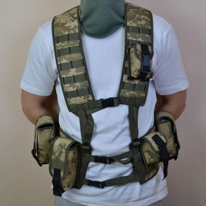Підсумок під гранату з кордури піксель MOLLE для гранати тактичний WH-67