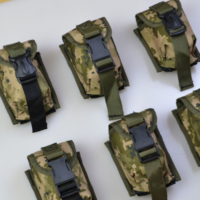 Підсумок під гранату з кордури піксель MOLLE для гранати тактичний WH-67