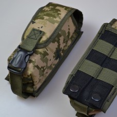 Підсумок на 2 магазини подвійний із кордури піксель MOLLE тактичний SE-27