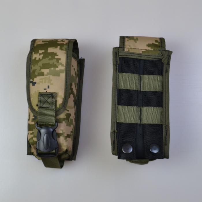 Підсумок на 2 магазини подвійний із кордури піксель TB-224 MOLLE тактичний