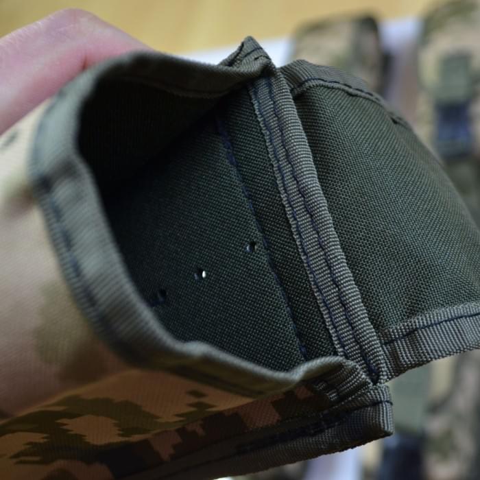 Підсумок на 2 магазини подвійний із кордури піксель TB-224 MOLLE тактичний