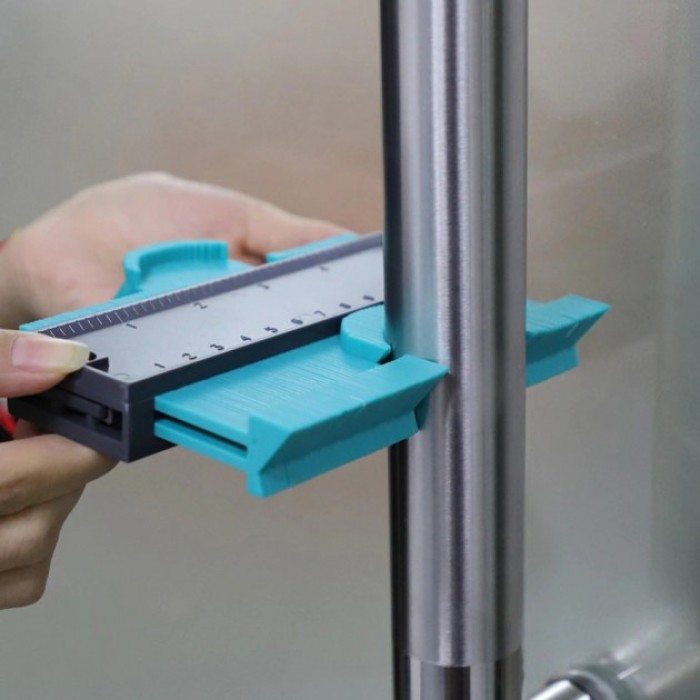 Шаблон для вимірювання контурів Wolfcraft Green UI-57