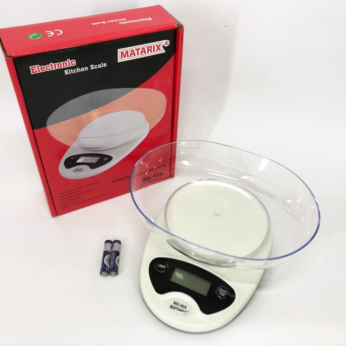 Ваги кухонні настільні зі знімною чашею Matarix MX-404, Настільні ваги для кухні з чашею FH-62