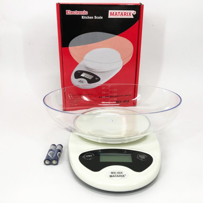 Ваги кухонні настільні зі знімною чашею Matarix MX-404, Настільні ваги для кухні з чашею FH-62