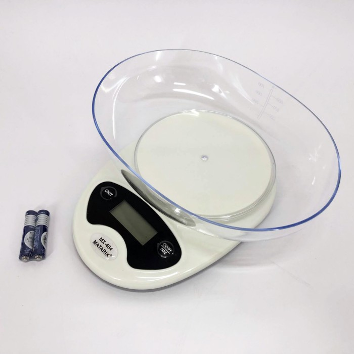 Ваги кухонні настільні зі знімною чашею Matarix MX-404, Настільні ваги для кухні з чашею FH-62