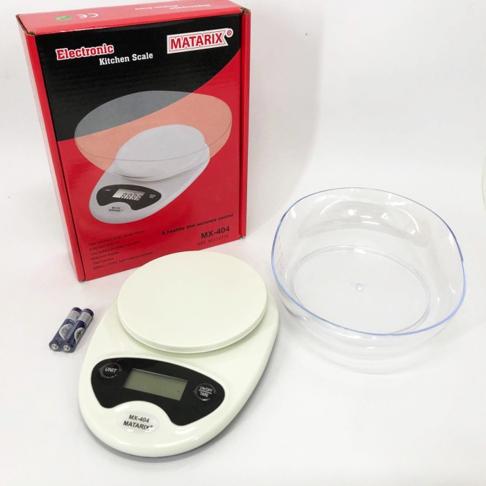 Ваги кухонні настільні зі знімною чашею Matarix MX-404, Настільні ваги для кухні з чашею FH-62