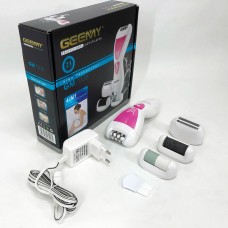 Епілятор для будь-яких зон тіла Gemei, Електрична пемза для стопи Шліфувальна машинка п'ят PU-96