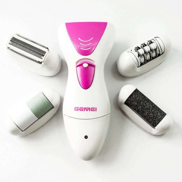 Епілятор для будь-яких зон тіла Gemei, Електрична пемза для стопи Шліфувальна машинка п'ят PU-96