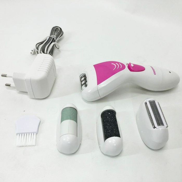 Електрична пемза для п'ят, Портативна жіноча бритва, Епілятор з різними насадками TQ-55