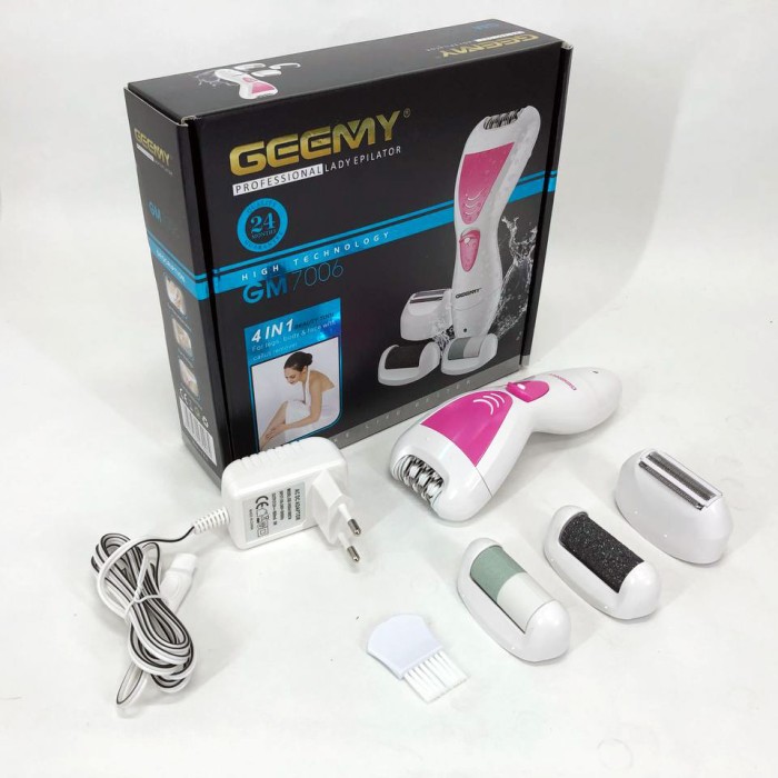 Електрична пемза для п'ят, Портативна жіноча бритва, Епілятор з різними насадками TQ-55