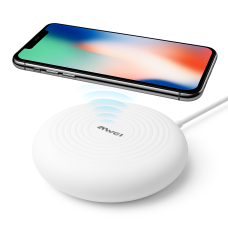 Бездротова зарядка з підсвічуванням 7 кольорів 10W 7 COLOR Awei W7 + WIRELESS CHARGE