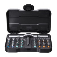 Викрутка з комплектом біт ATuMan RS1 24 в 1 Універсальна викрутка з набором біт в кейсі UB-17