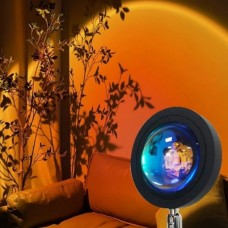 Лампа Атмосферна Проекційний Світильник ЗАМОВЛЕННЯ Atmosphere Sunset Lamp ефект веселки, Лампа ефект сонця