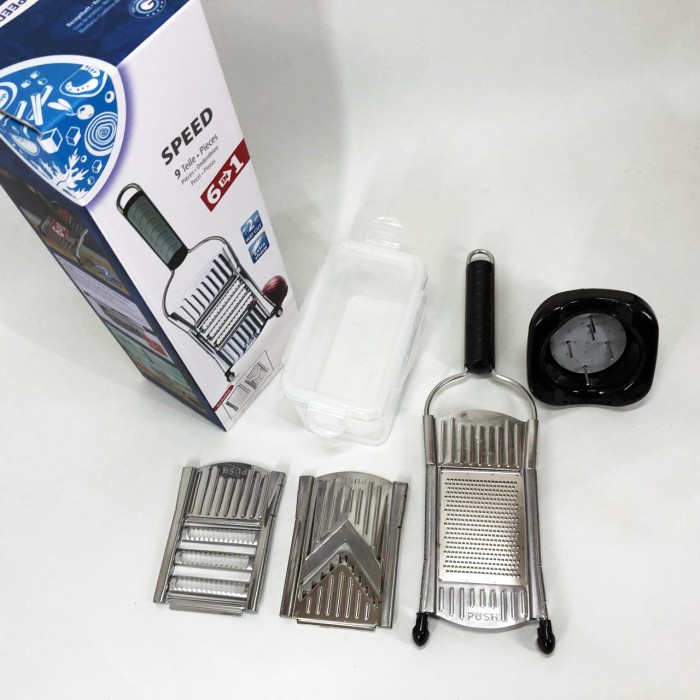 Ручна тертка для нарізки овочів Nicer, Механічна тертка для овочів Овочерізка приготування JO-52