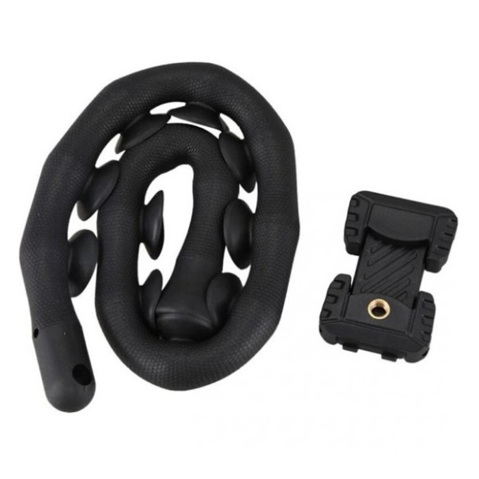 Гнучкий тримач для телефону з універсальними присосками Cute Worm Lazy Holder. Колір: чорний XZ-58