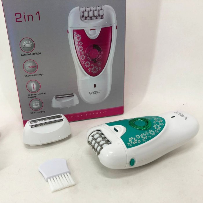 Епілятор для різних частин тіла VGR, Епілятор з гладким видаленням волосся Електричний пилка DQ-86