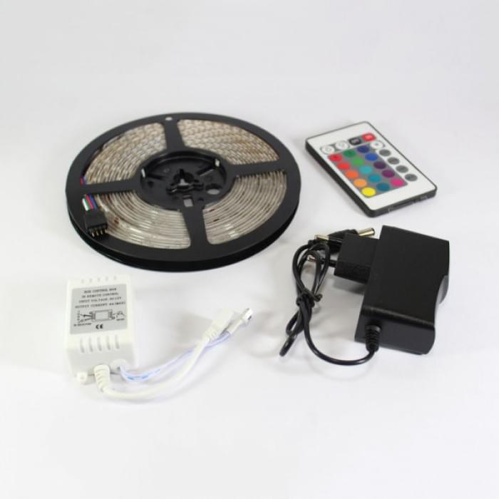 Світлодіодна стрічка smd 50 Світлодіодна стрічка 5050 RGB LED 5 м 220 v, Світлодіодна TF-898 світлова стрічка