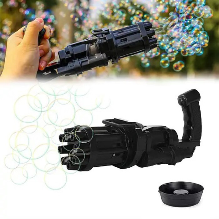 Кулемет дитячий з мильними бульбашками Gatling Мініган WJ 950 HG-18