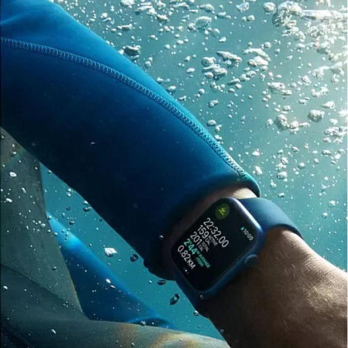 Smart Watch T80S, два браслети, температура тіла, тиск, оксиметр. Колір: синій KG-60