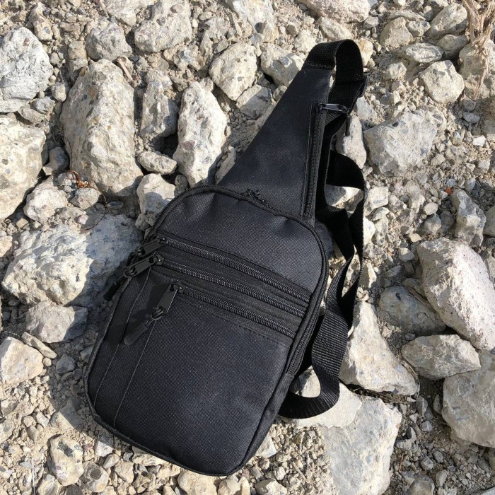 Чоловіча сумка крос-боді, Нагрудна сумка бананка містка Армійська для чоловіків MO-69