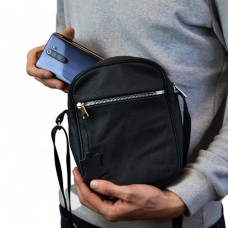 Ділова сумка месенджер, Чоловіча універсальна сумка на кожен день месенджер слінг KM-44