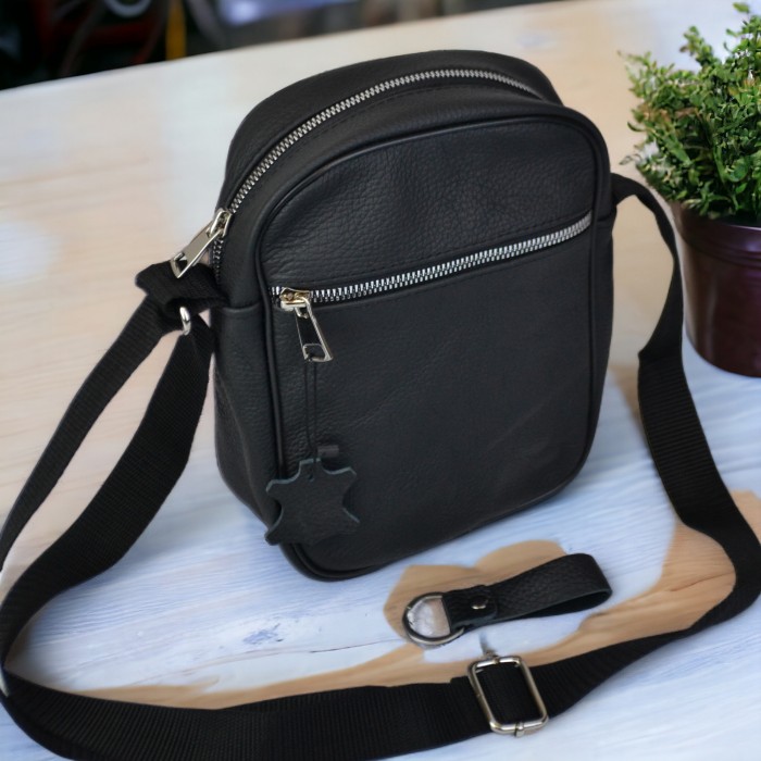 Ділова сумка месенджер, Чоловіча універсальна сумка на кожен день месенджер слінг KM-44