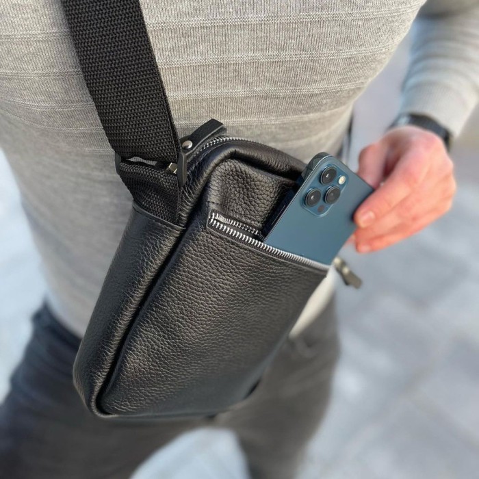 Чоловіча сумка-барсетка для чоловіка, Поштова сумка для документів, Чоловіча ділова сумка крос-боді MC-27