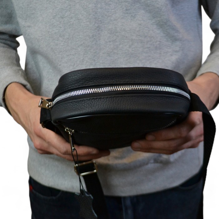 Міська сумка-месенджер, Сумки-месенджери поштарки, Сумка шкіряна чоловіча крос боді OF-58