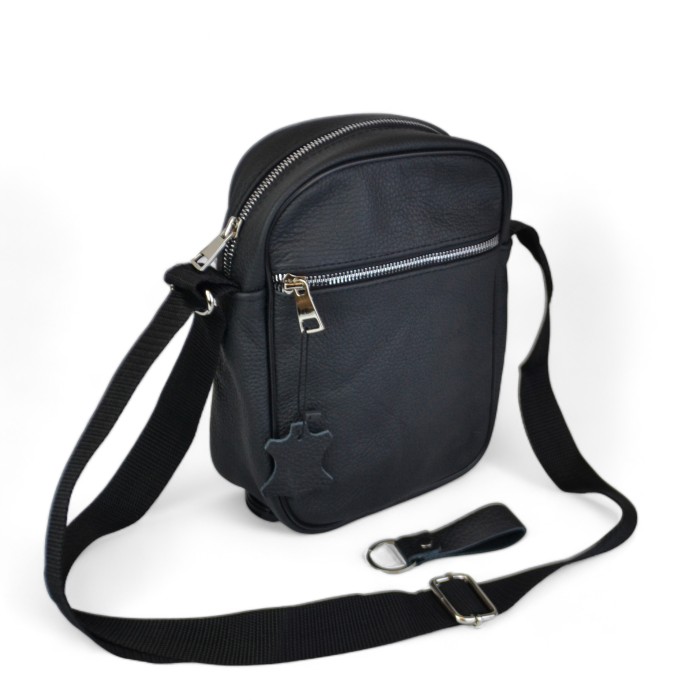 Міська сумка-месенджер, Сумки-месенджери поштарки, Сумка шкіряна чоловіча крос боді OF-58