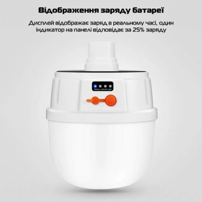 Кемпінговий ліхтар c power bank JD-2022, Туристичний кемпінговий ліхтар ручний, GJ-989 Кемпінгове освітлення