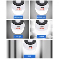 Лампа для кемпінгу якісна JD-2022 Підвісна лампа ліхтар Кемпінговий складаний ліхтар YT-89