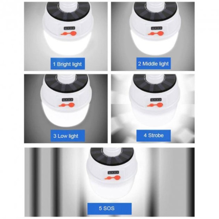 Лампа для кемпінгу якісна JD-2022 Підвісна лампа ліхтар Кемпінговий складаний ліхтар YT-89