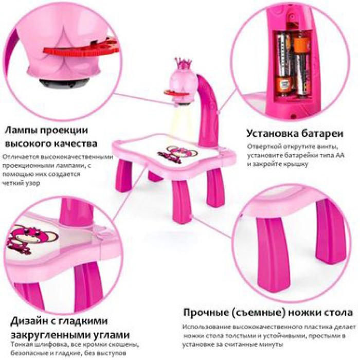 Набір скетч-маркерів 48 шт. для малювання Projector Painting, Скетч маркери touch KL-73