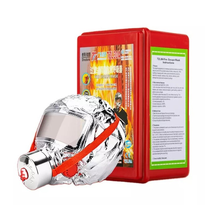 Маска протигаз, панорамний протигаз Fire mask DZ-46