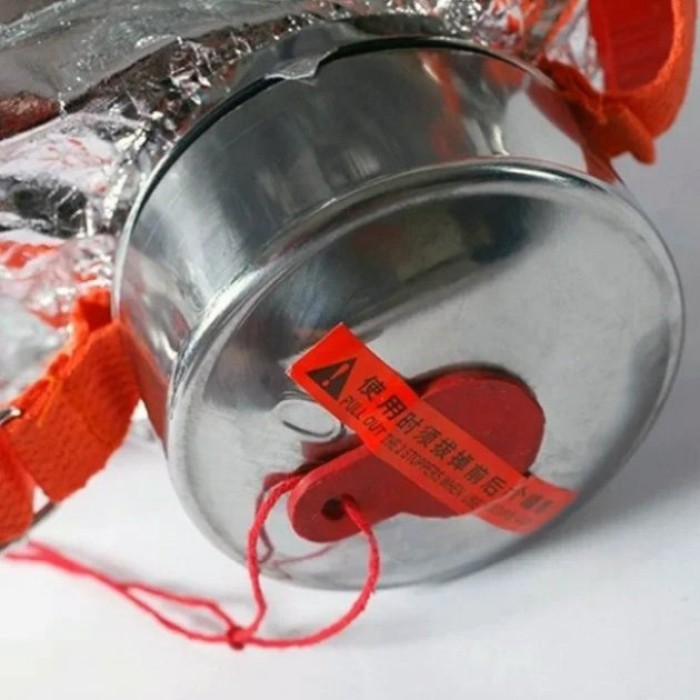 Маска протигаз, панорамний протигаз Fire mask HN-19