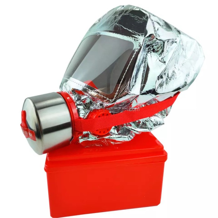 Маска протигаз, панорамний протигаз Fire mask XF-90