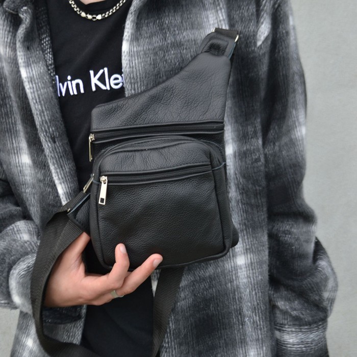 Чоловіча сумка крос-боді сasual, Сумка-кросбоді молодіжна, Чоловіча портативна сумка через плече HG-97