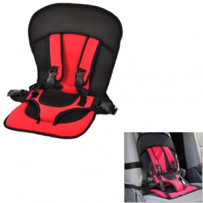 Дитяче автокрісло Multi Function Car Cushion до 5 років. Колір червоний