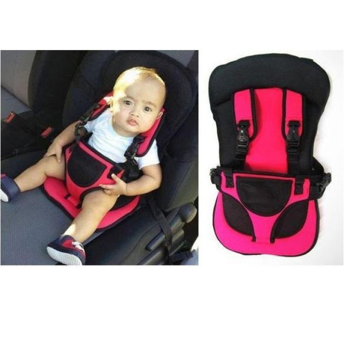 Дитяче автокрісло Multi Function Car Cushion до 5 років. Колір червоний