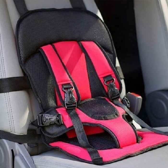 Дитяче автокрісло Multi Function Car Cushion до 5 років. Колір червоний