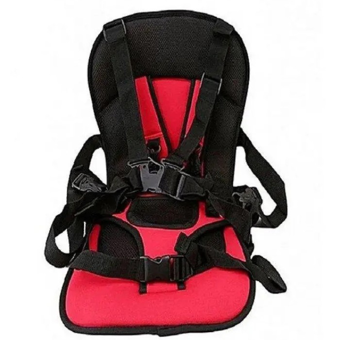 Дитяче автокрісло Multi Function Car Cushion до 5 років. Колір червоний