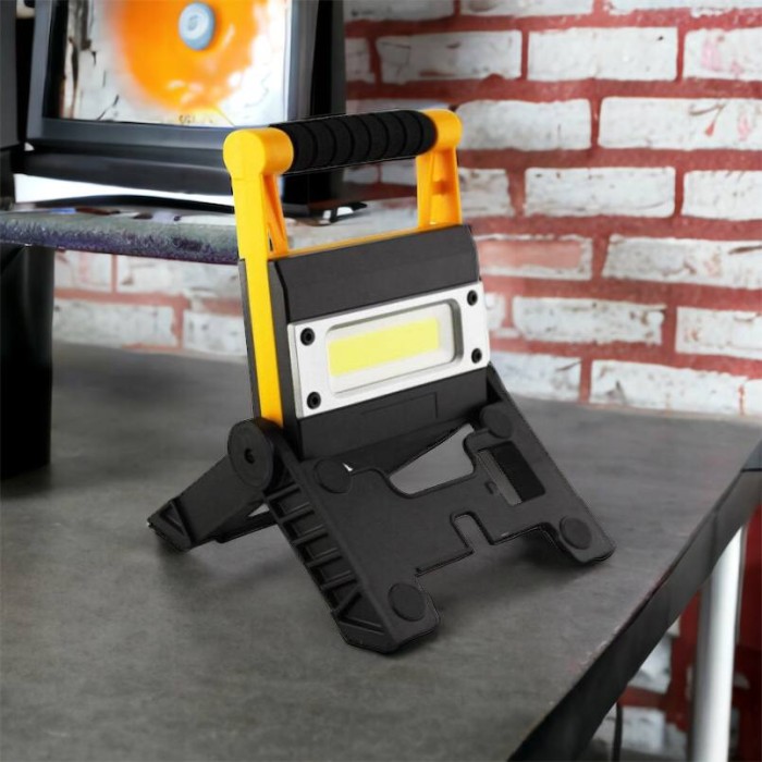 Ліхтар переносний для кемпінгу з акб, Світлодіодні переносні прожектори, Ліхтар прожектор переносний HM-36